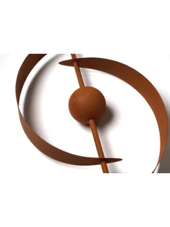 3tlg. Set Gartendekoration RUSTY52 in Braun