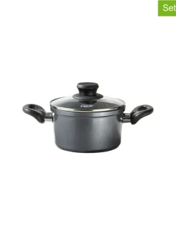 2tlg. Set: Kochtopf in Grau - 1,5 l