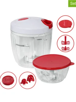 12tlg. Set: Multizerkleinerer in Rot