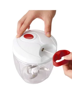 12tlg. Set: Multizerkleinerer in Rot