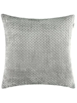 2tlg. Set: Plaid & Kissenhülle "Comfy" in Grau