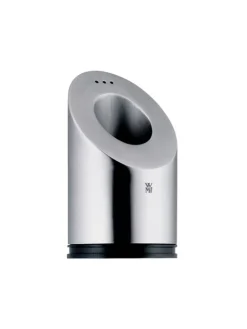 2tlg. Set: Salz- & Pfeffermühlen in Silber - (H)8,6 x Ø 4,5 cm