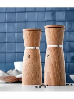 2tlg. Set: Salz- und Pfeffermühlen 