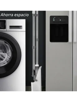 2tlg. Set: Schaufel und Besten in Grau