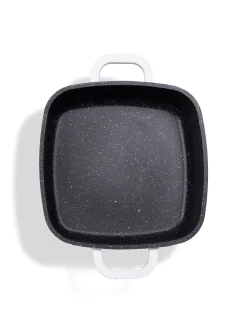 2tlg. Set: Servierpfanne - (L)20 x (B)20 cm