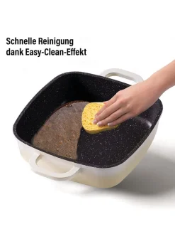 2tlg. Set: Servierpfanne - (L)20 x (B)20 cm