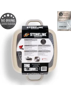 2tlg. Set: Servierpfanne - (L)20 x (B)20 cm