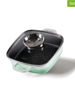 2tlg. Set: Servierpfanne - (L)20 x (B)20 cm