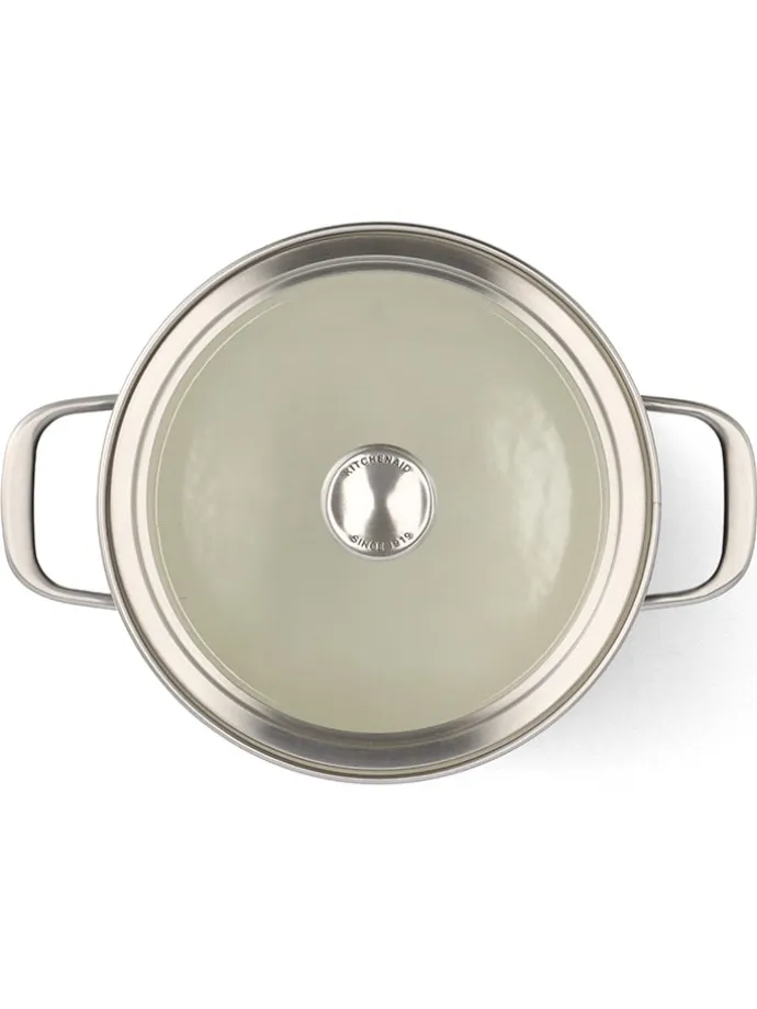 2tlg. Set: Topf "Core Enamel" in Schwarz - Ø 20 cm