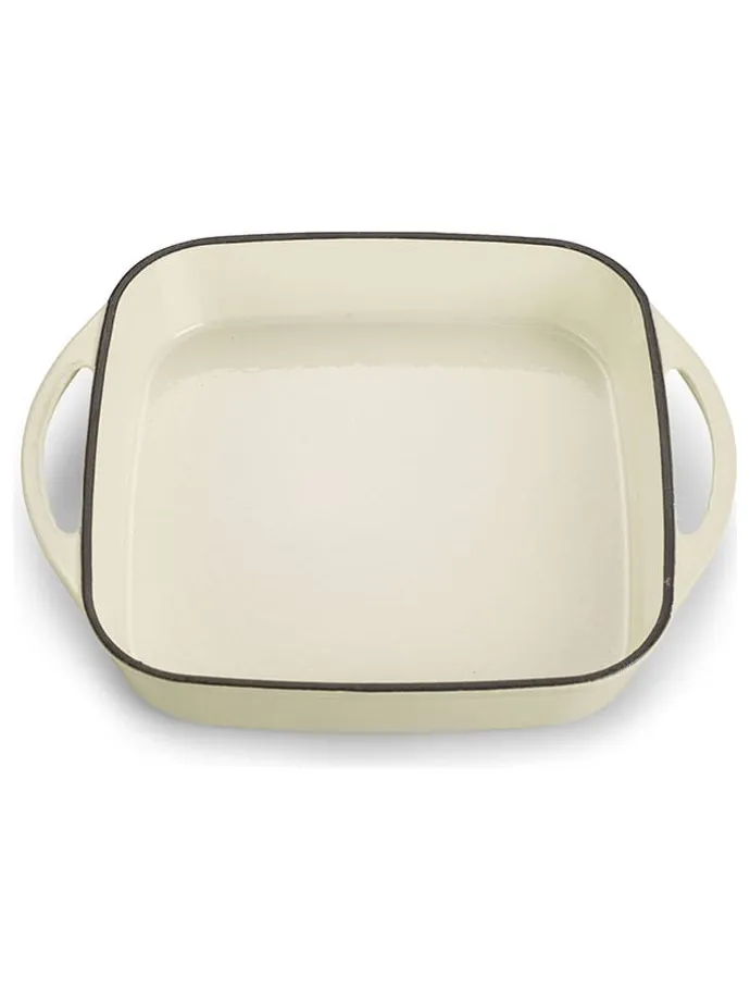 2tlg. Set: Universalbräter in Creme - (L)31 x (B)25,5 cm