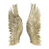 2tlg. Set Wandobjekt ANGELO24 in Gold