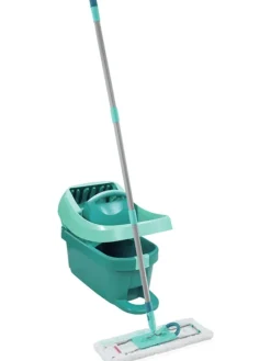 2tlg. Set: Wischtuchpresse "Profi XL Mobile" in Türkis