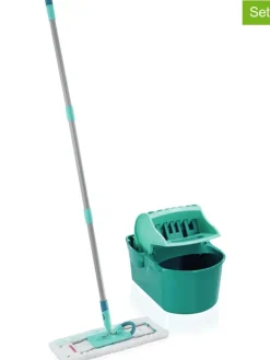 2tlg. Set: Wischtuchpresse "Profi Compact" in Türkis