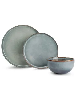 12tlg. Tafelservice "Duna" in Blau