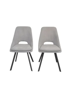 5tlg. Tischgruppe bestehend aus 4 Stühlen und 1 Esstisch in schwarz