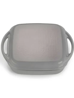 2tlg. Universalbräter mit Deckel in Grau - (B)25,5 x (H)31 x (T)5 cm