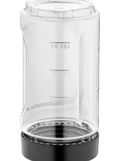 3tlg. Zubehör-Set "Kult X" in Transparent/ Schwarz