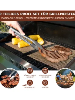 2tlg-Set Grillzangen