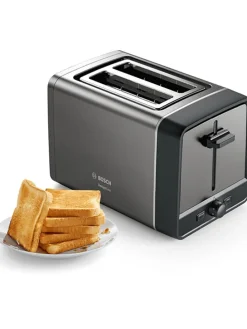 Toaster "Kompakt" in Grau