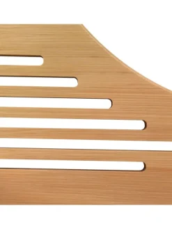 Toilettenhocker in Natur - (B)42 x (H)21 x (T)30 cm