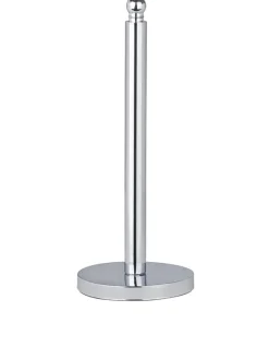 Toilettenpapier-Ersatzrollenhalter "Viterbo" in Chrom - (H)34 cm