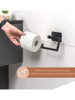 Toilettenpapierhalter ca. 15,5 x 11 x 5,5 cm (B/H/T)