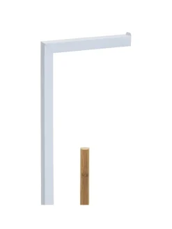 Toilettenpapierhalter in Weiß - (B)20 x (H)64,5 x (T)20 cm