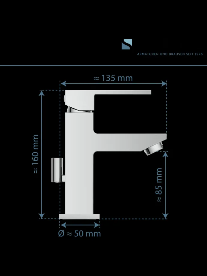 TOKYO II Waschtischarmatur, Chrom