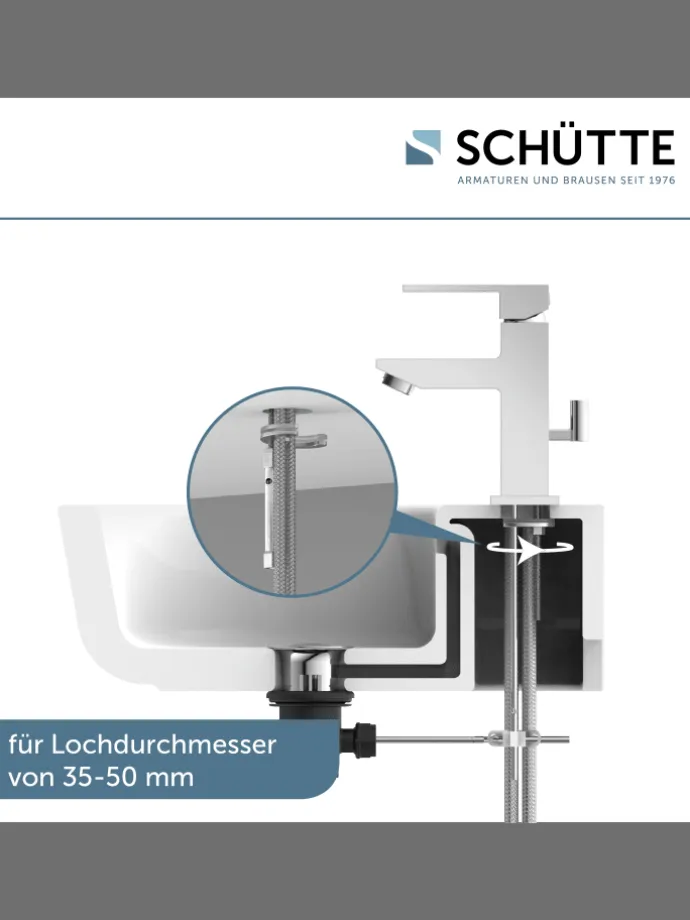 TOKYO II Waschtischarmatur, Chrom