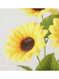 Topfpflanze "Sonnenblume" in Grün/ Gelb - (H)33 x Ø 25 cm