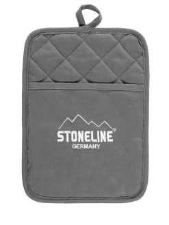 Toplappen in Grau - (L)28 x (B)18 cm