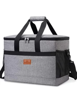 Tragbare Kühltasche in LILA mit 33 Liter