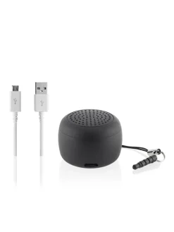 Tragbarer Wireless Mini-Lautsprecher - (H)2,5 x Ø 3,5 cm