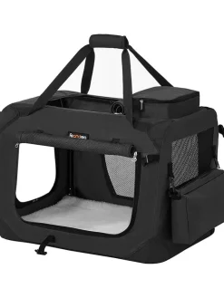 Transportbox in Schwarz - (B)60 x (H)42 x (T)42 cm