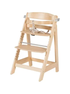 Treppenhochstuhl 'Sit Up Click & Fun' - Essbrett und Bügel - Mitwachsend - Natur