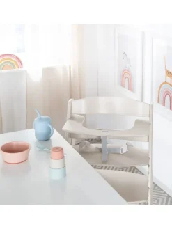 Treppenhochstuhl 'Sit Up Flex' - Hochstuhl mitwachsend aus Holz - Stone