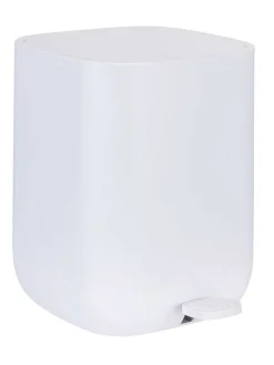 Treteimer "Davos" in Weiß - 6,5 l