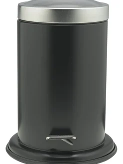 Treteimer in Schwarz - 3 l