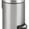 Treteimer "Leman" in Silber - 3 l
