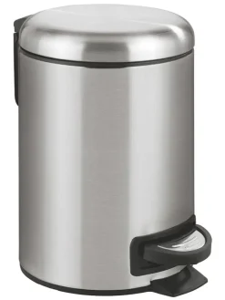 Treteimer "Leman" in Silber - 3 l