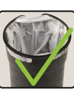 Treteimer "Monza" in Schwarz - 3 l