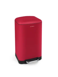 Tret-Mülleimer N°722 in Rot