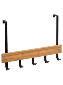 Türgarderobe in schwarz