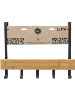 Türgarderobe in schwarz