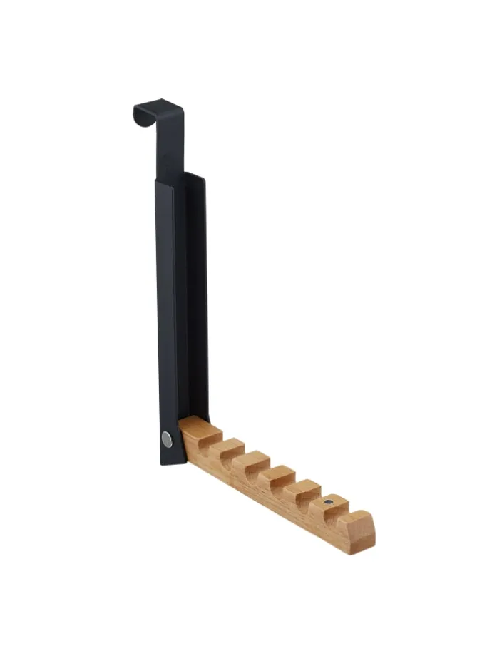 Türgarderobe "klappbar" in Schwarz