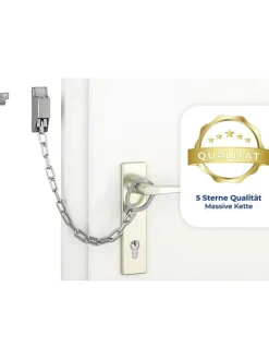 Türgriff-Kette in Silber - (L)30 cm