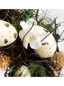 Türhänger "Kiri" in Grün/ Weiß - Ø 32 cm