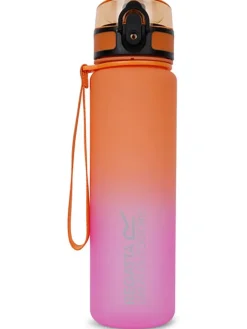 Trinkflasche "Tritan" in Orange/ Rosa - 600 ml