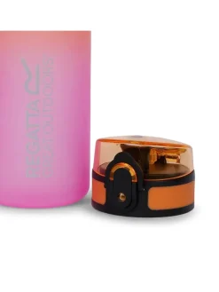 Trinkflasche "Tritan" in Orange/ Rosa - 600 ml