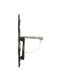 Türklopfer in Schwarz/Bronze